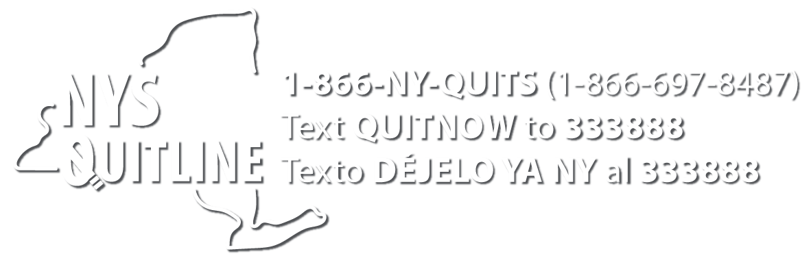 New York State Smokers Quitline logo